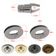 15mm Oval Twist and Turn Clasp - (Pack of 1)